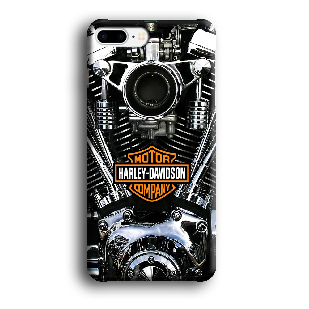 Harley Engine Motif iPhone 8 Plus Case