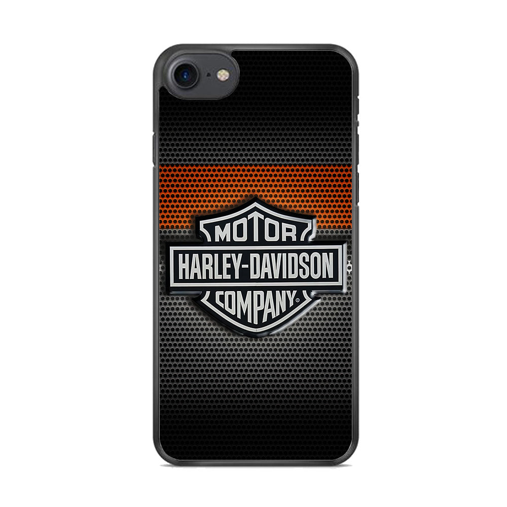 Harley Silver Motif iPhone 8 Case