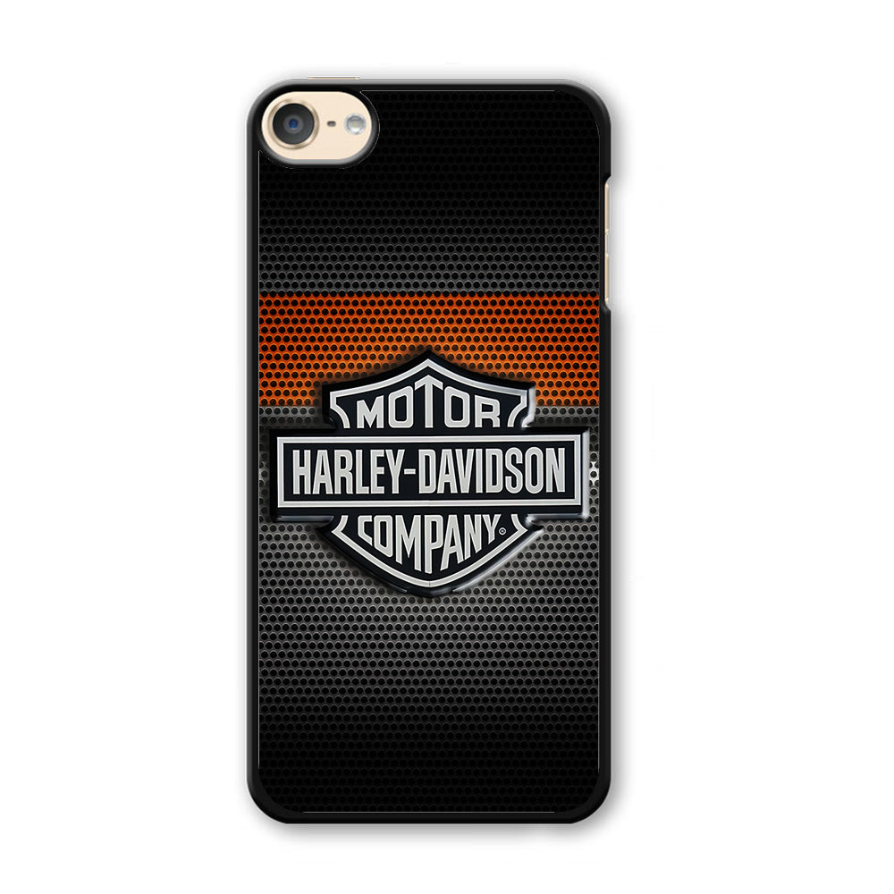 Harley Silver Motif iPod Touch 6 Case