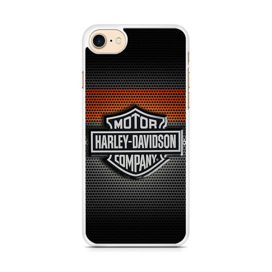 Harley Silver Motif iPhone 8 Case