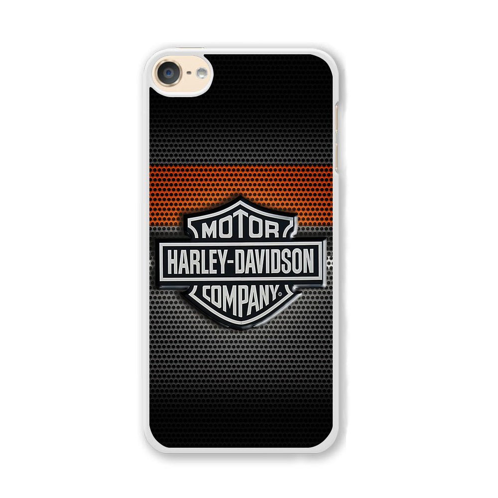 Harley Silver Motif iPod Touch 6 Case