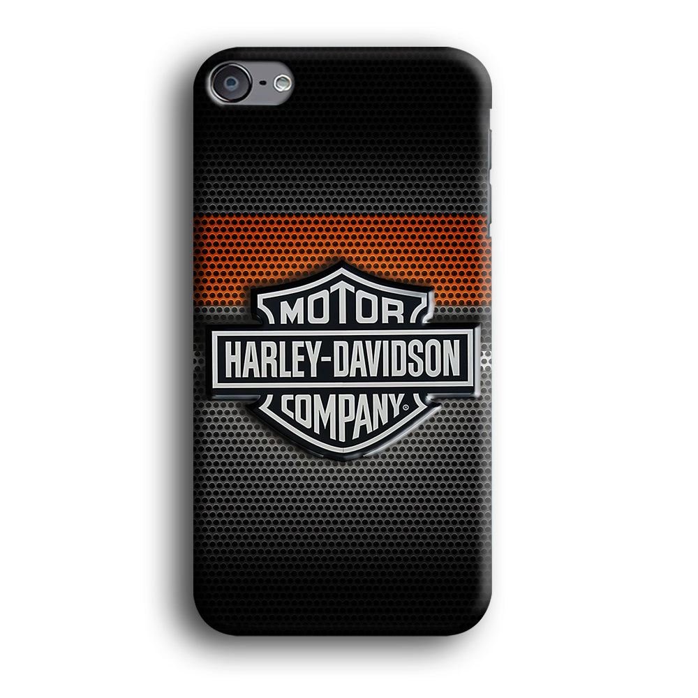 Harley Silver Motif iPod Touch 6 Case