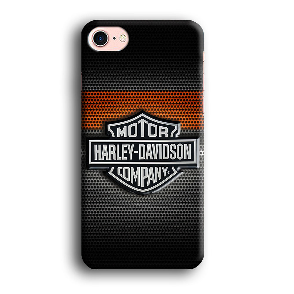 Harley Silver Motif iPhone 8 Case