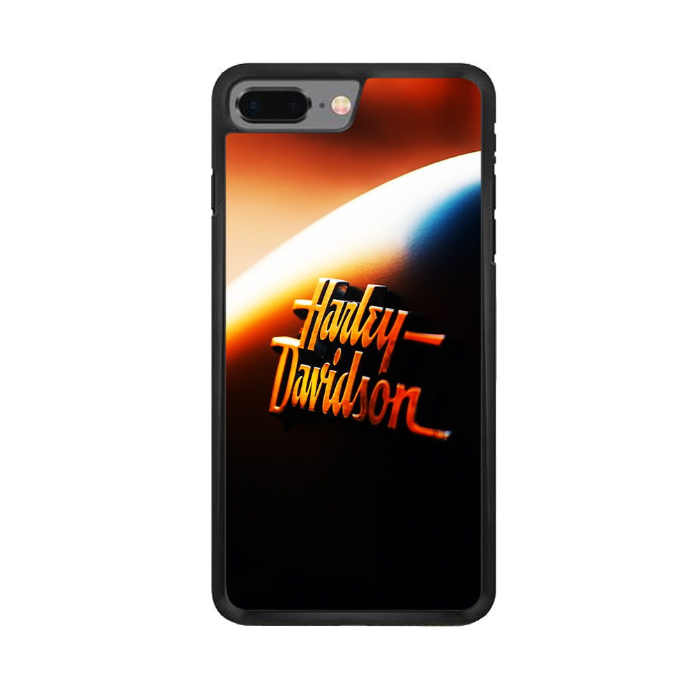 Harley Sunset Motif iPhone 8 Plus Case