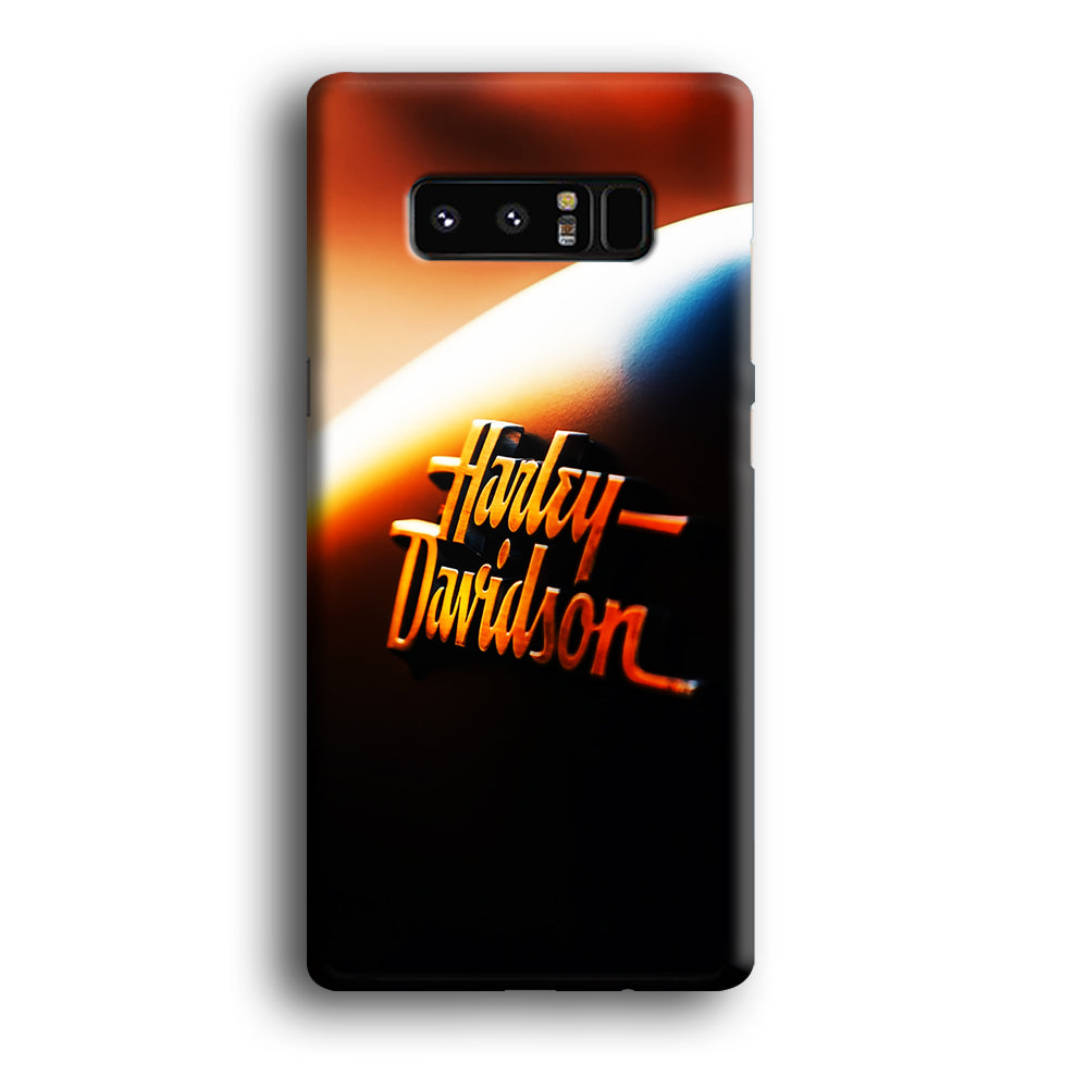 Harley Sunset Motif Samsung Galaxy Note 8 Case