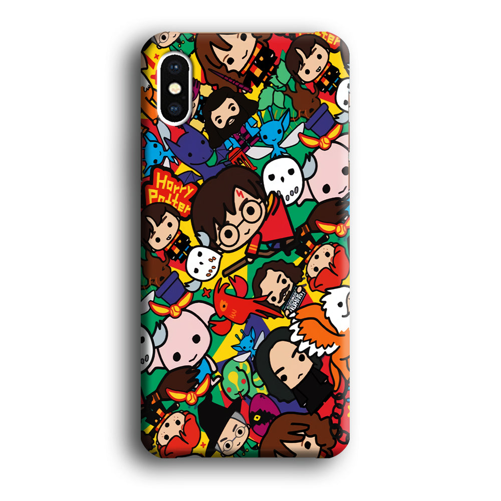 Harry Potter Doodle iPhone Xs Case