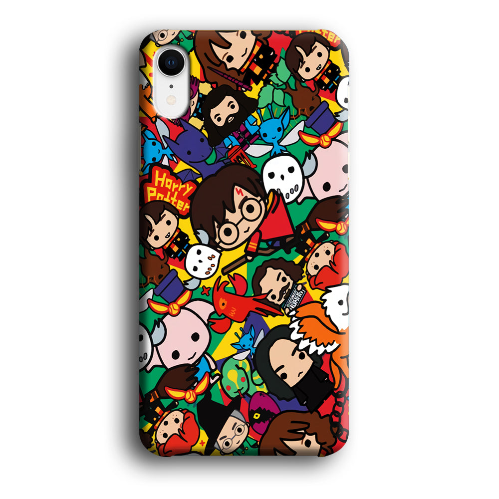 Harry Potter Doodle iPhone XR Case