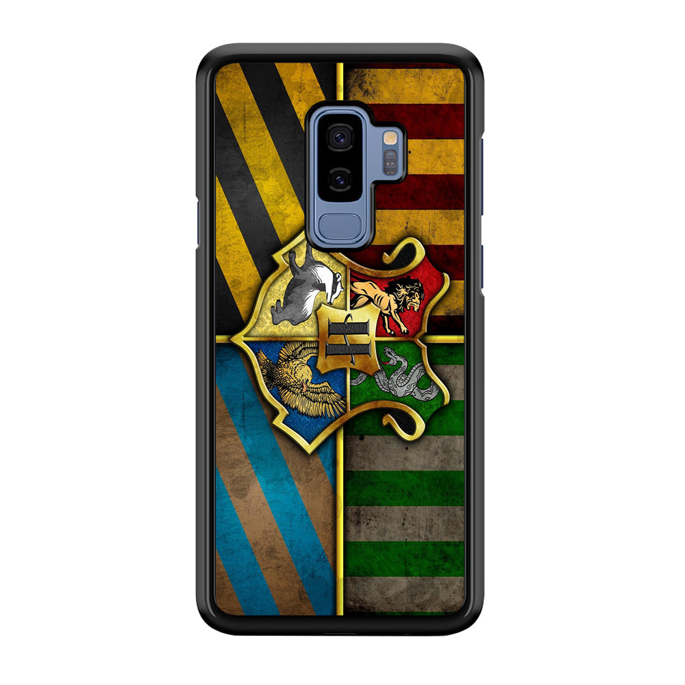 Harry Potter Hogwarts Symbol Flag Samsung Galaxy S9 Plus Case