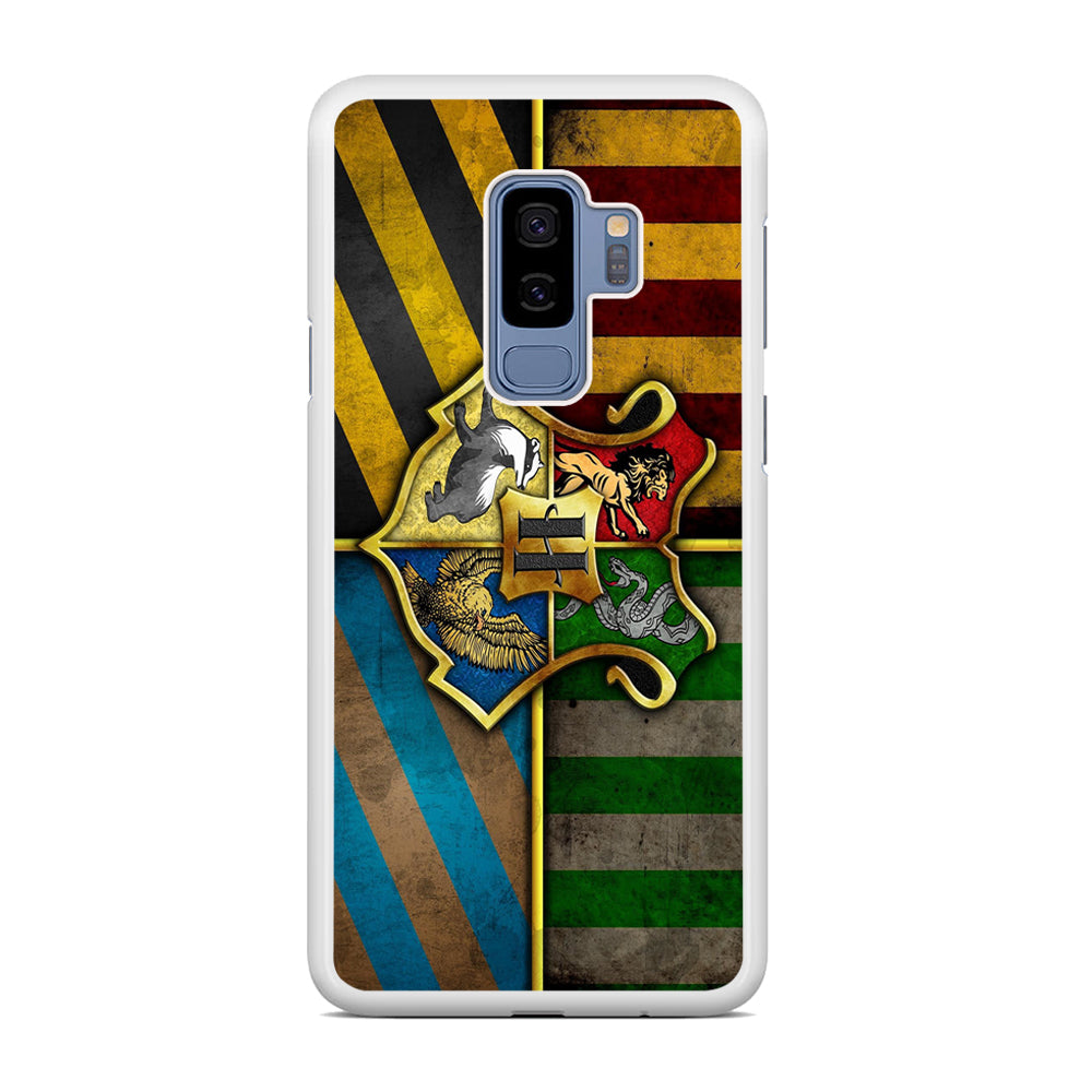 Harry Potter Hogwarts Symbol Flag Samsung Galaxy S9 Plus Case