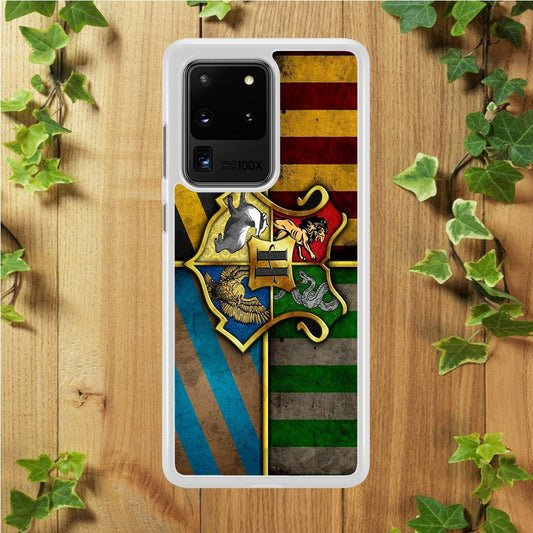 Harry Potter Hogwarts Symbol Flag Samsung Galaxy S20 Ultra Case