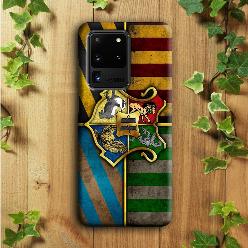 Harry Potter Hogwarts Symbol Flag Samsung Galaxy S20 Ultra Case