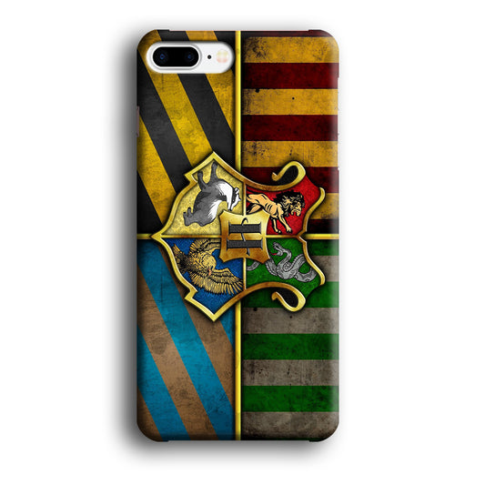 Harry Potter Hogwarts Symbol Flag iPhone 8 Plus Case