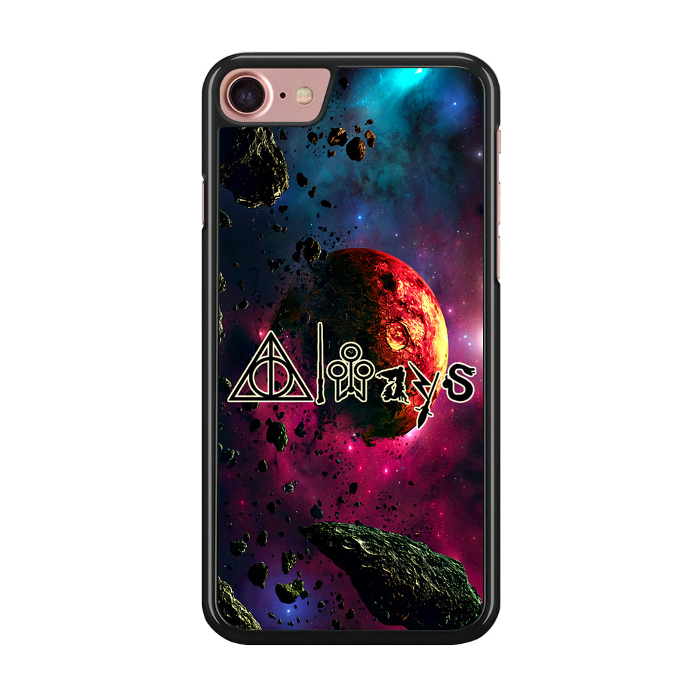 Harry Potter Symbol Galaxy iPhone 8 Case