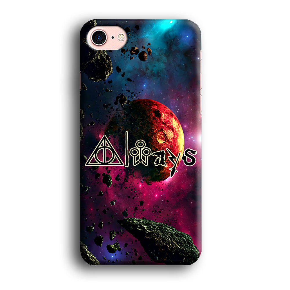 Harry Potter Symbol Galaxy iPhone 8 Case