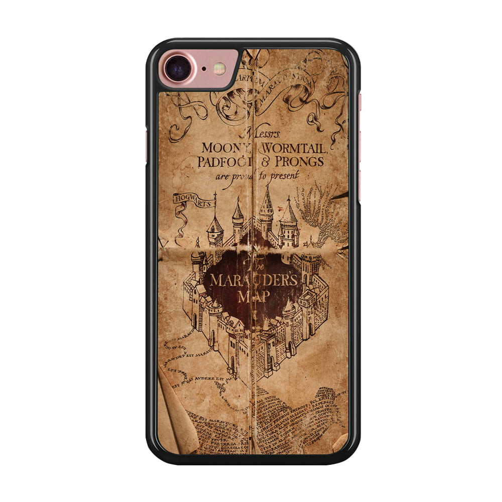 Harry Potter The Marauder's Map iPhone SE 2020 Case