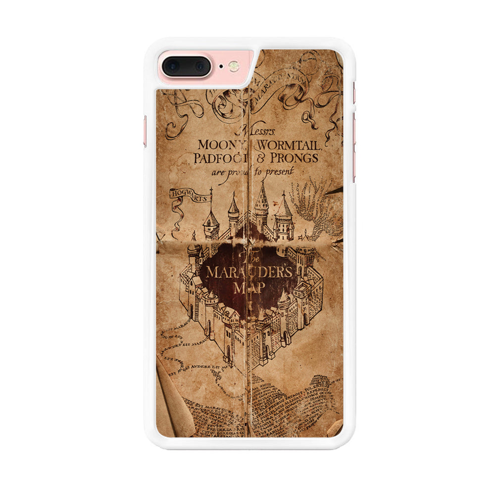 Harry Potter The Marauder's Map iPhone 8 Plus 3D Case