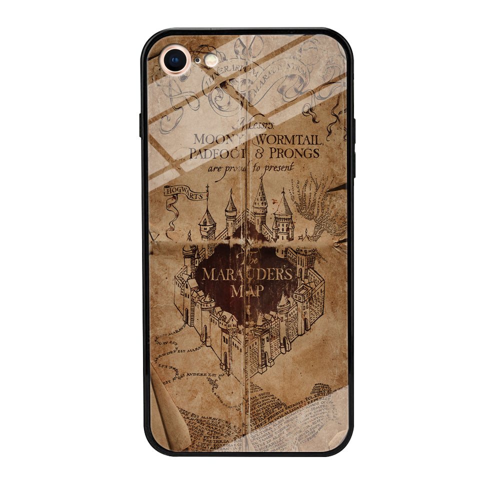 Harry Potter The Marauder's Map iPhone 8 Case