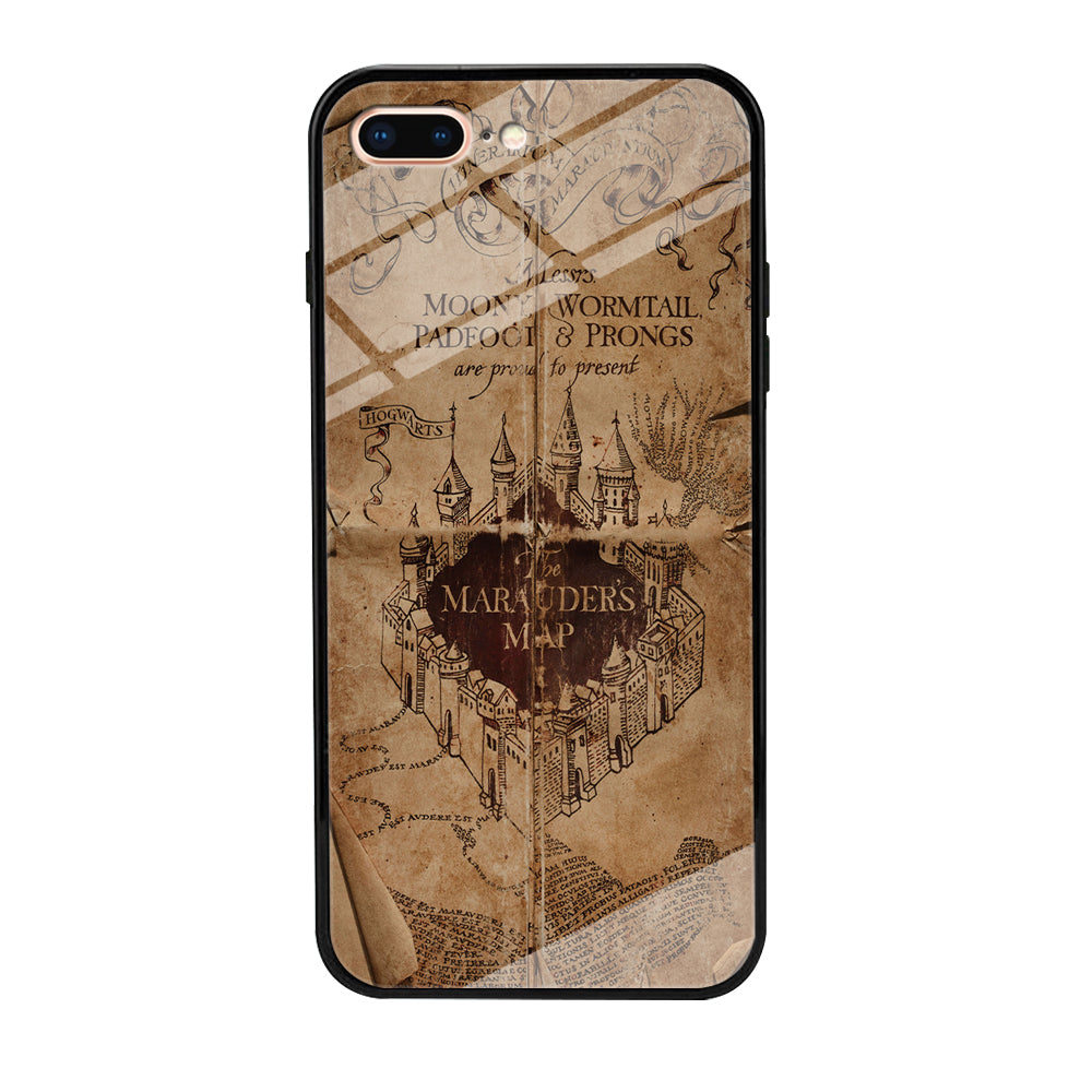 Harry Potter The Marauder's Map iPhone 8 Plus 3D Case