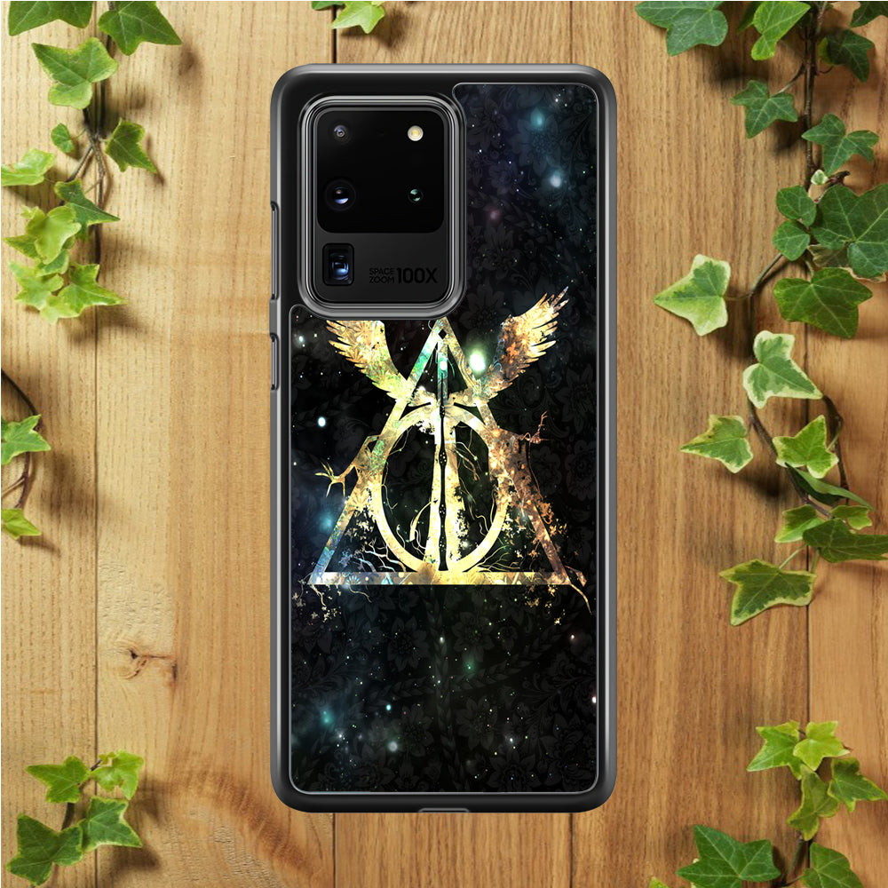 Harry Potter and The Deathly Hallows Symbol Samsung Galaxy S20 Ultra Case