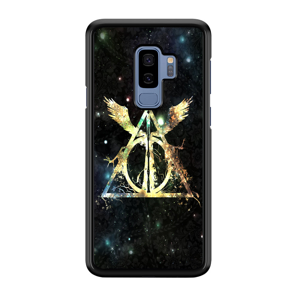 Harry Potter and The Deathly Hallows Symbol Samsung Galaxy S9 Plus Case