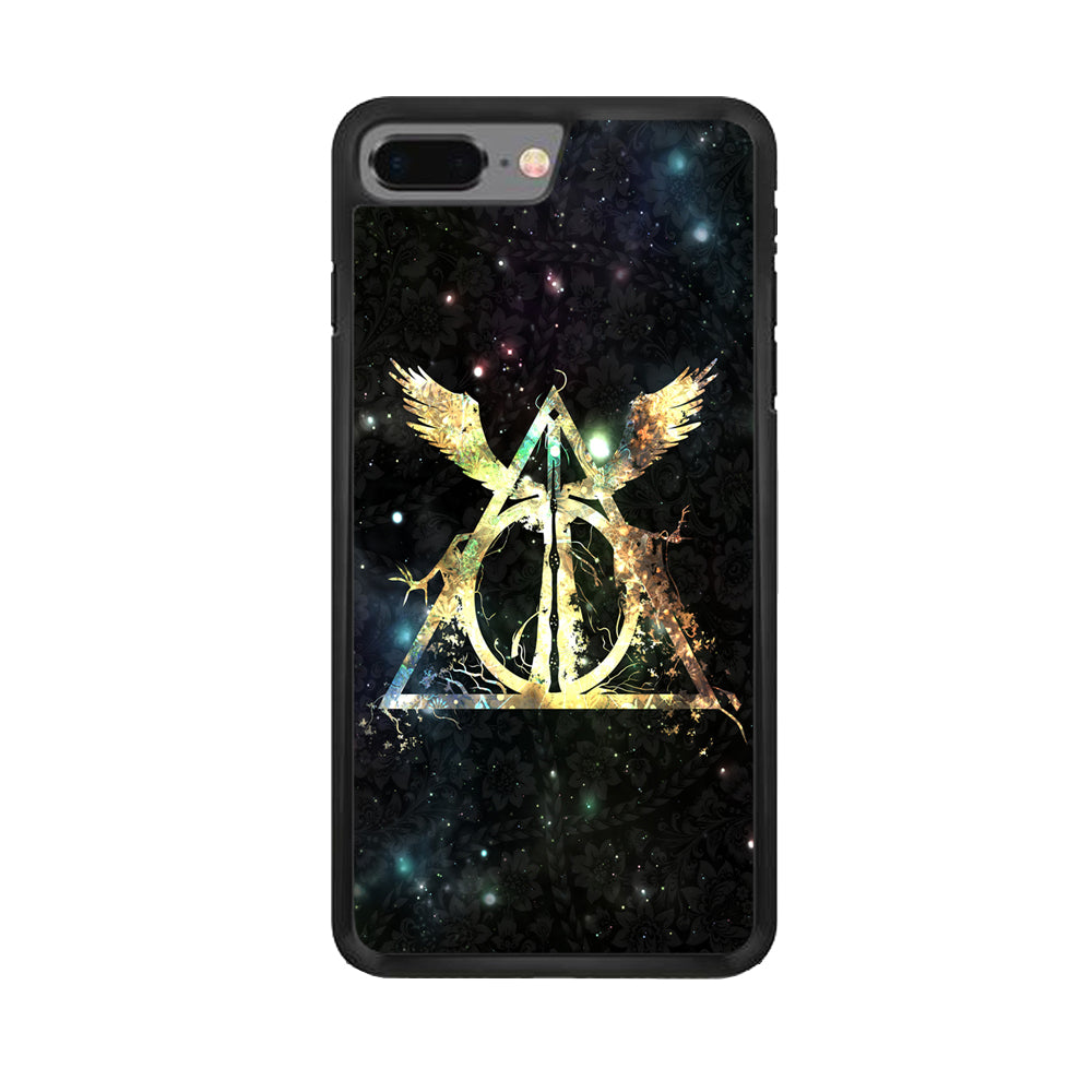 Harry Potter and The Deathly Hallows Symbol iPhone 8 Plus Case