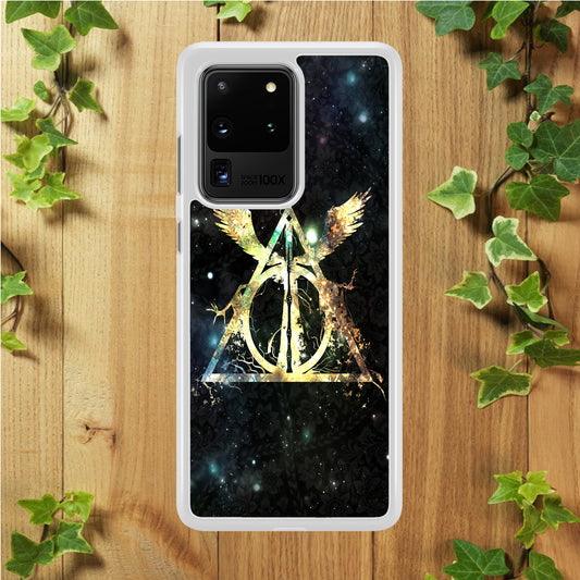 Harry Potter and The Deathly Hallows Symbol Samsung Galaxy S20 Ultra Case