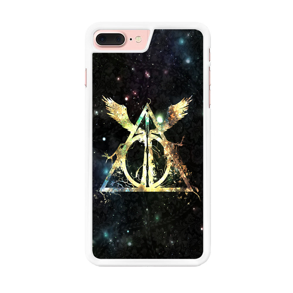 Harry Potter and The Deathly Hallows Symbol iPhone 8 Plus Case