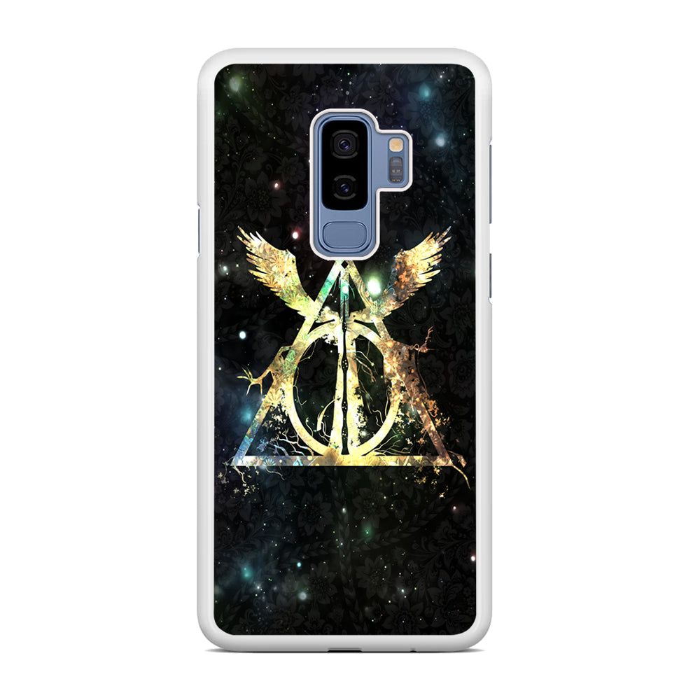 Harry Potter and The Deathly Hallows Symbol Samsung Galaxy S9 Plus Case