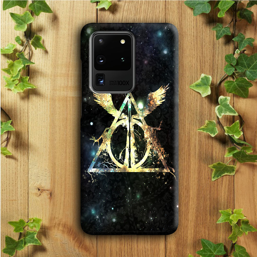 Harry Potter and The Deathly Hallows Symbol Samsung Galaxy S20 Ultra Case