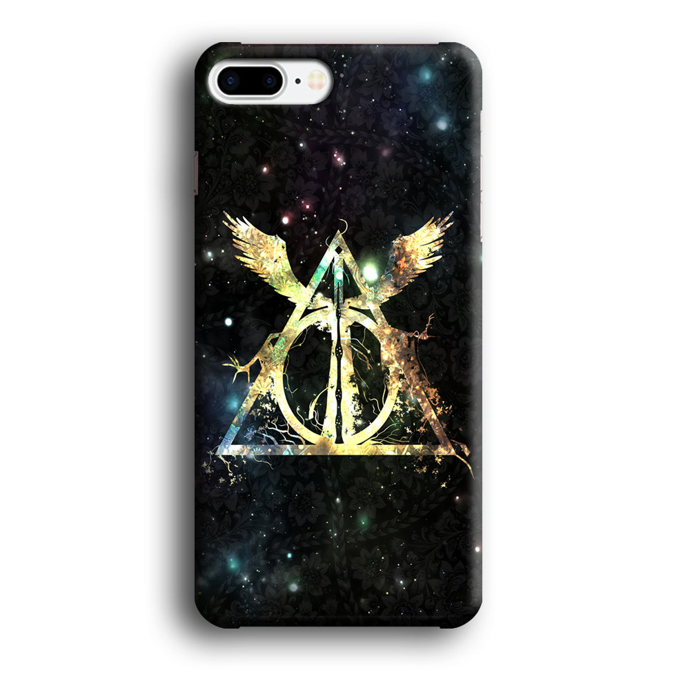 Harry Potter and The Deathly Hallows Symbol iPhone 8 Plus Case