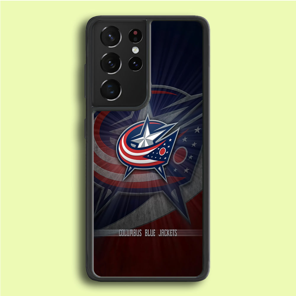 Hockey Columbus Blue Jackets NHL 002 Samsung Galaxy S21 Ultra Case