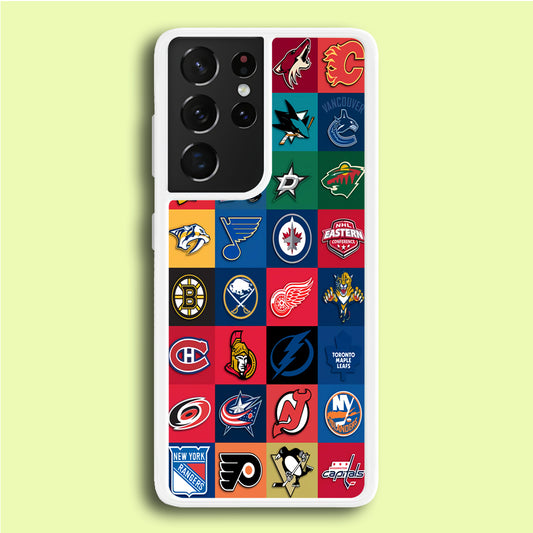 Hockey Teams NHL 001 Samsung Galaxy S21 Ultra Case