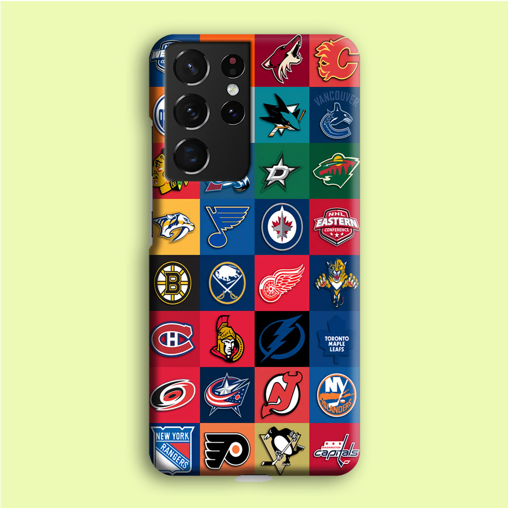 Hockey Teams NHL 001 Samsung Galaxy S21 Ultra Case