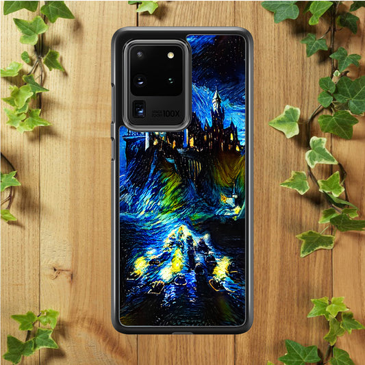 Hogwarts Starry Night Samsung Galaxy S20 Ultra Case