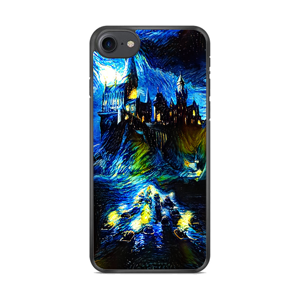 Hogwarts Starry Night iPhone 8 Case