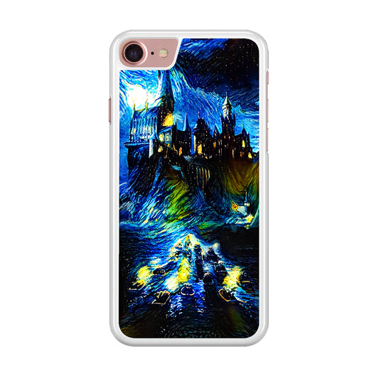 Hogwarts Starry Night iPhone SE 2020 Case