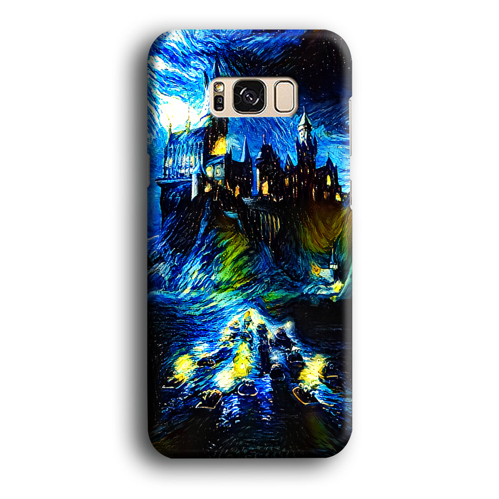 Hogwarts Starry Night Samsung Galaxy S8 Case