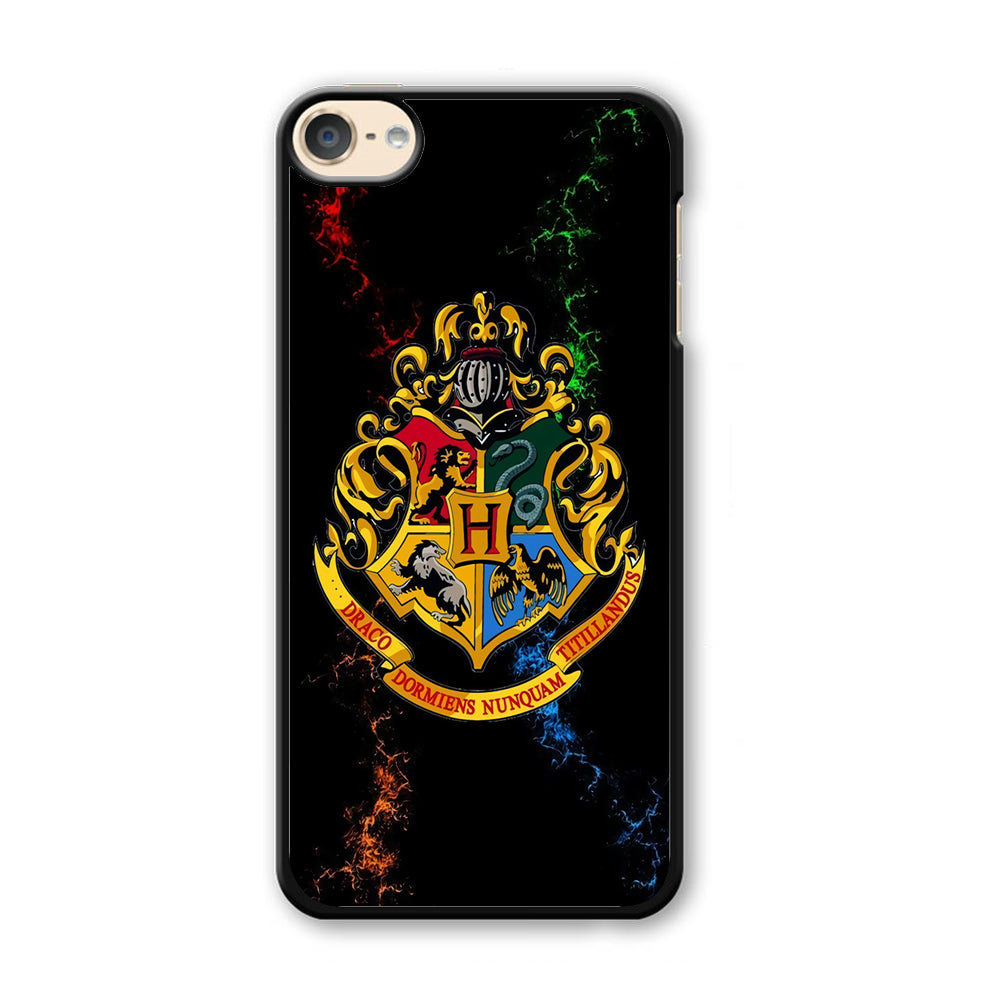 Hogwarts Symbol Black iPod Touch 6 Case