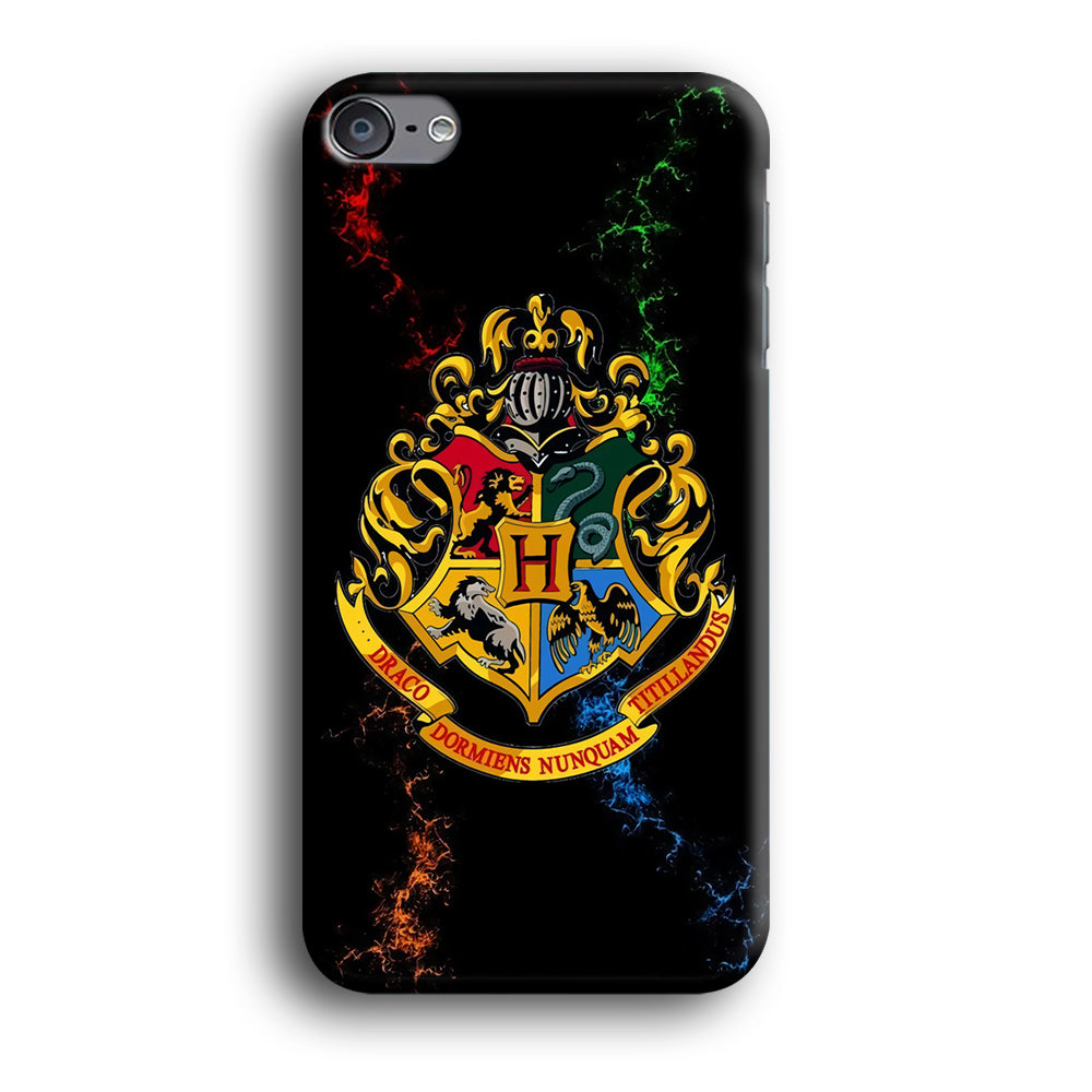 Hogwarts Symbol Black iPod Touch 6 Case