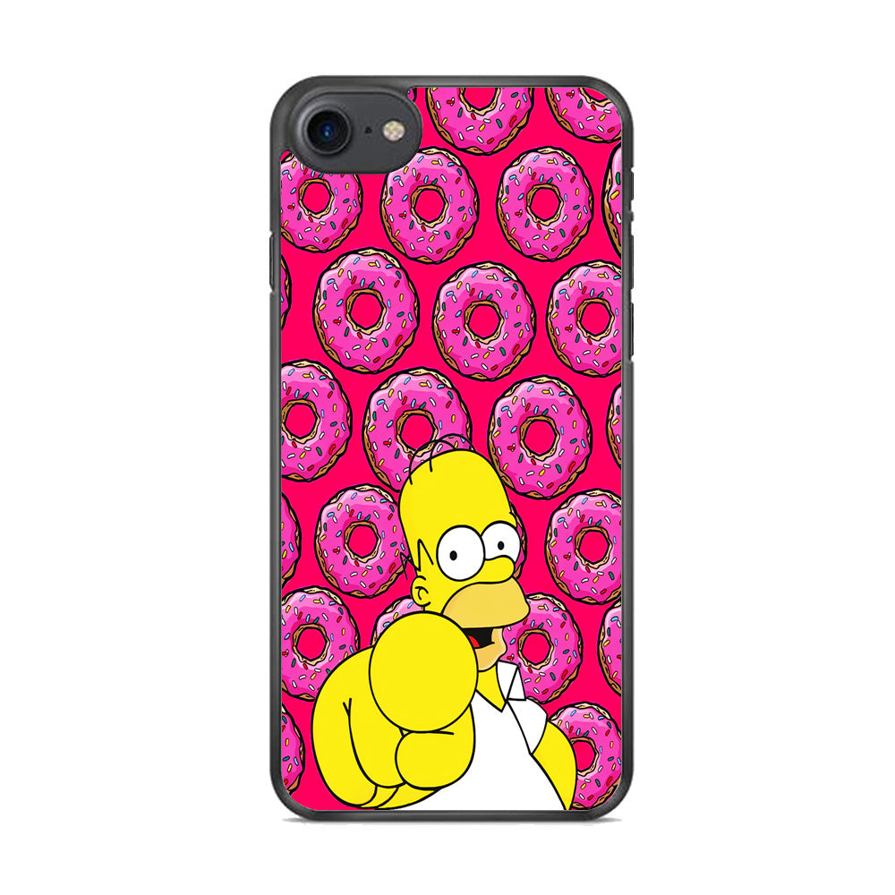 Homer Simpson Donut iPhone 8 Case