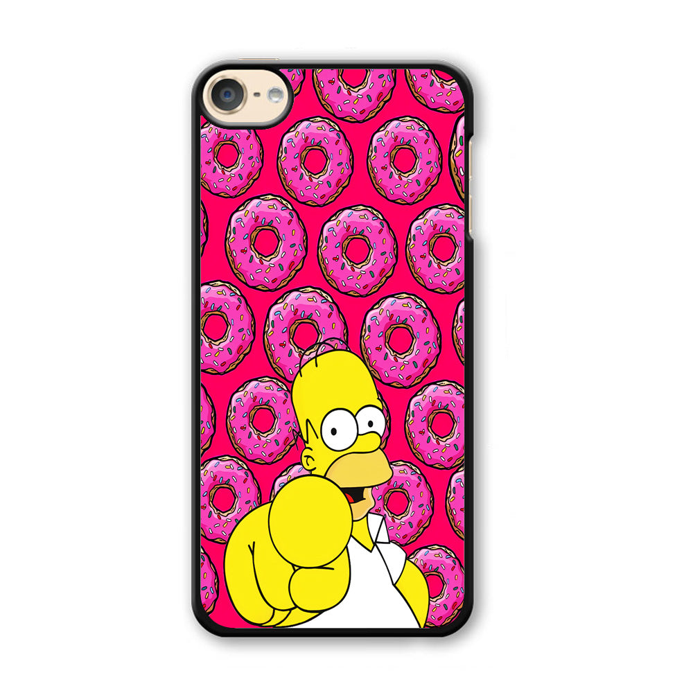 Homer Simpson Donut iPod Touch 6 Case