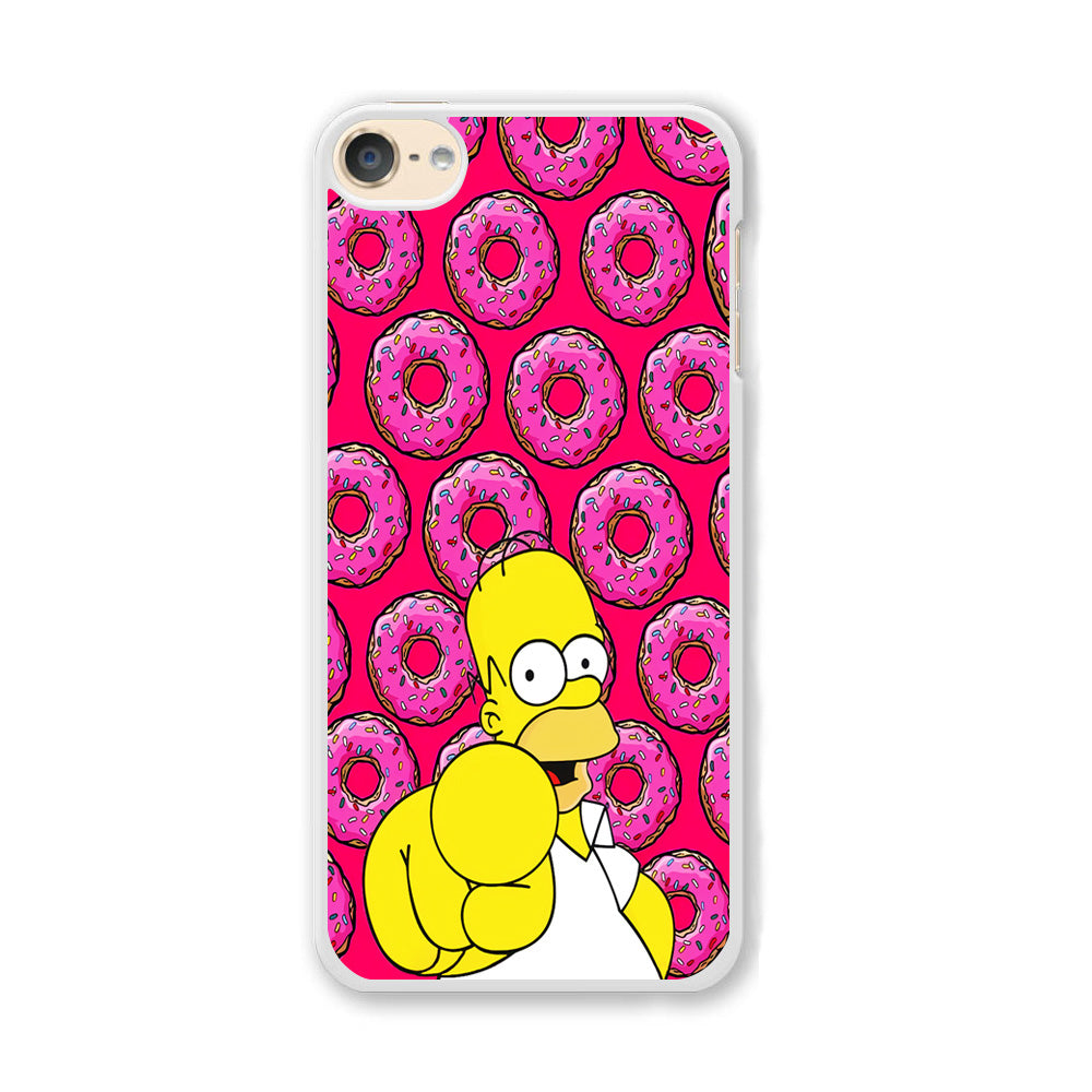 Homer Simpson Donut iPod Touch 6 Case