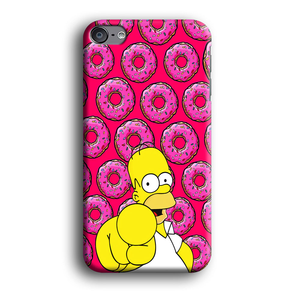 Homer Simpson Donut iPod Touch 6 Case