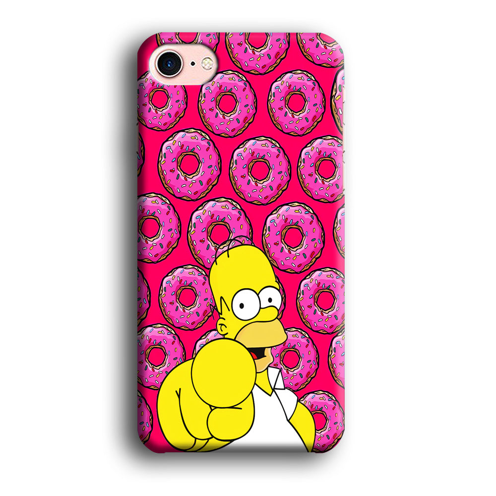 Homer Simpson Donut iPhone 8 Case