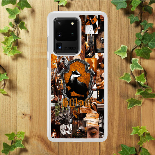 Hufflepuff Harry Potter Aesthetic Samsung Galaxy S20 Ultra Case