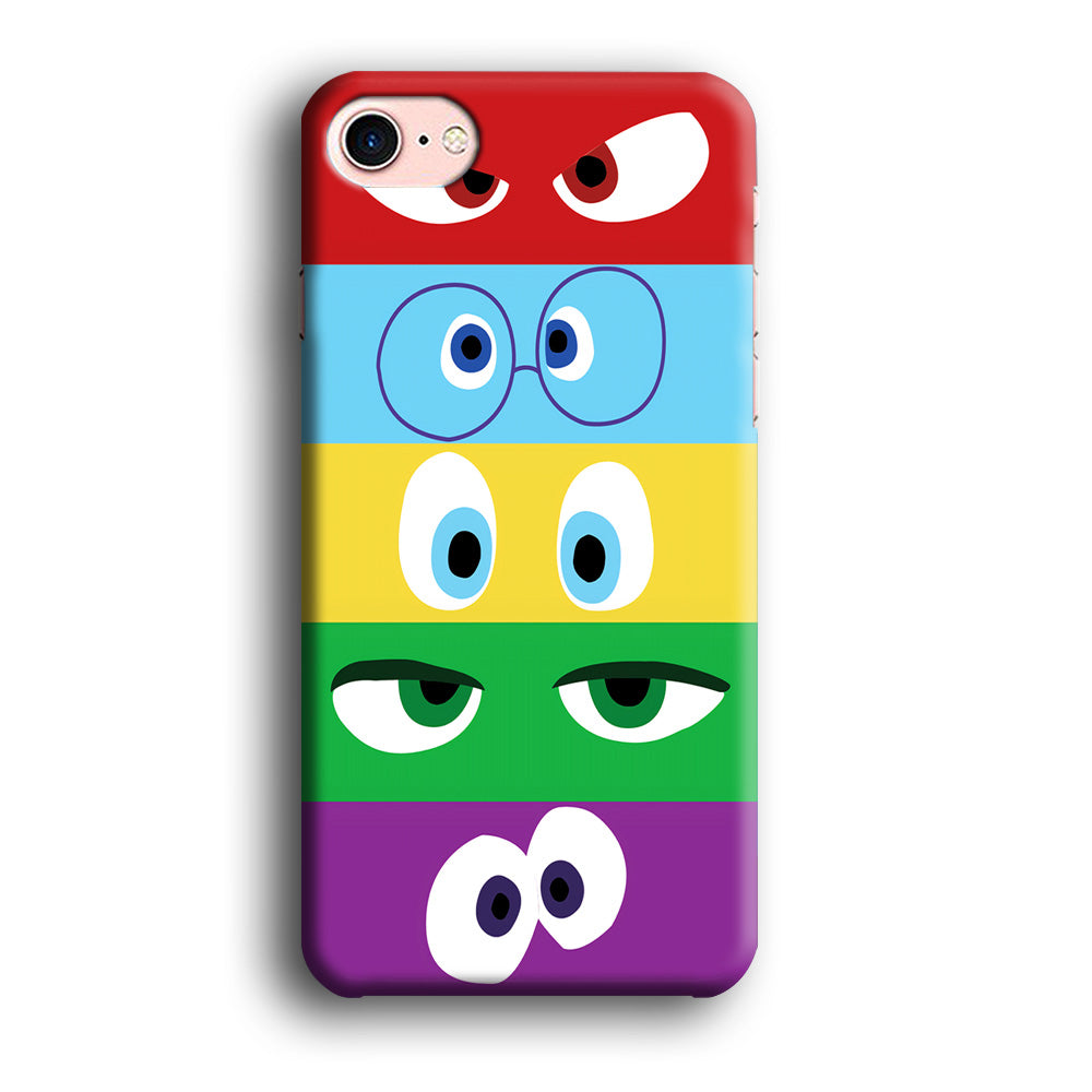 Inside Out Eyes iPhone 8 Case