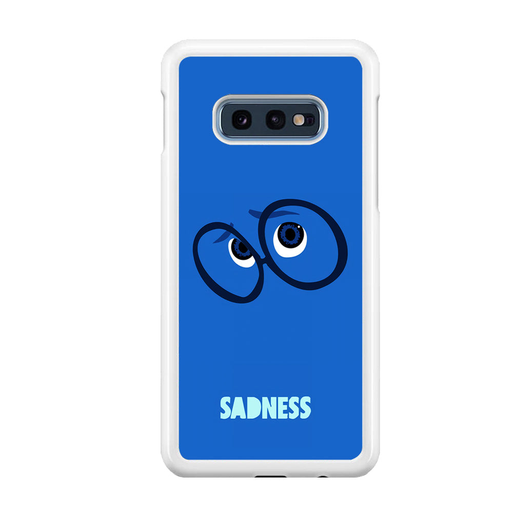 Inside Out Sadness Eyes Samsung Galaxy S10E Case