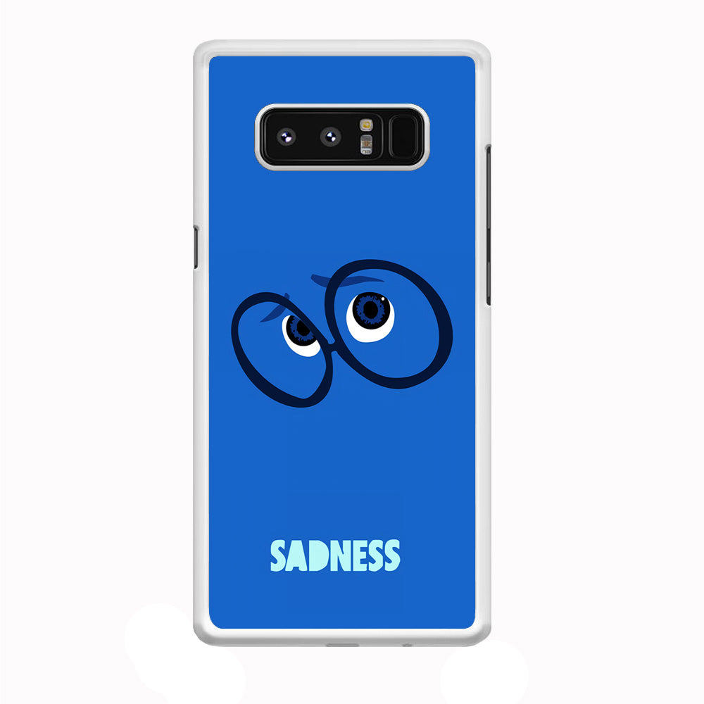 Inside Out Sadness Eyes Samsung Galaxy Note 8 Case