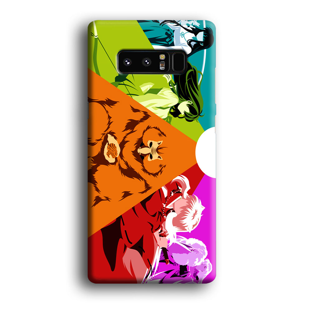 Inuyasha Characters Samsung Galaxy Note 8 Case