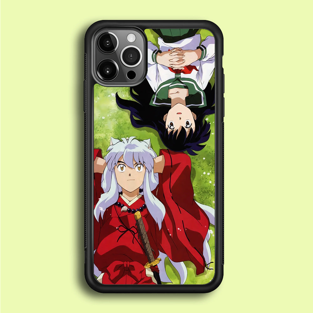 Inuyasha and Kagome Anime iPhone 12 Pro Case